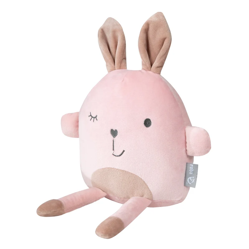 Deko-/Kuschelkissen"Lil Cuties" – Kuscheltier "Lily" mit Freundschaftskarte, rosa