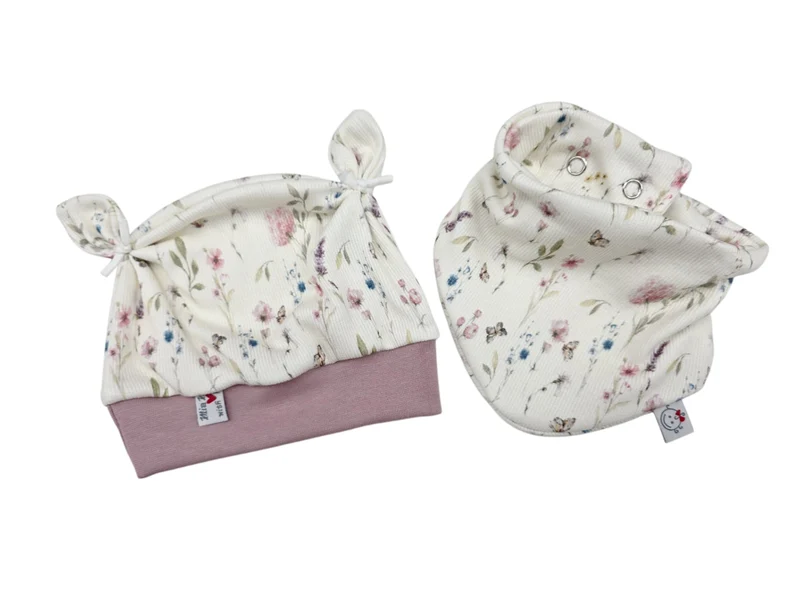 Babybody „Wildflower“ mit Rüschen – einzeln oder als 3-teiliges Set | Handmade