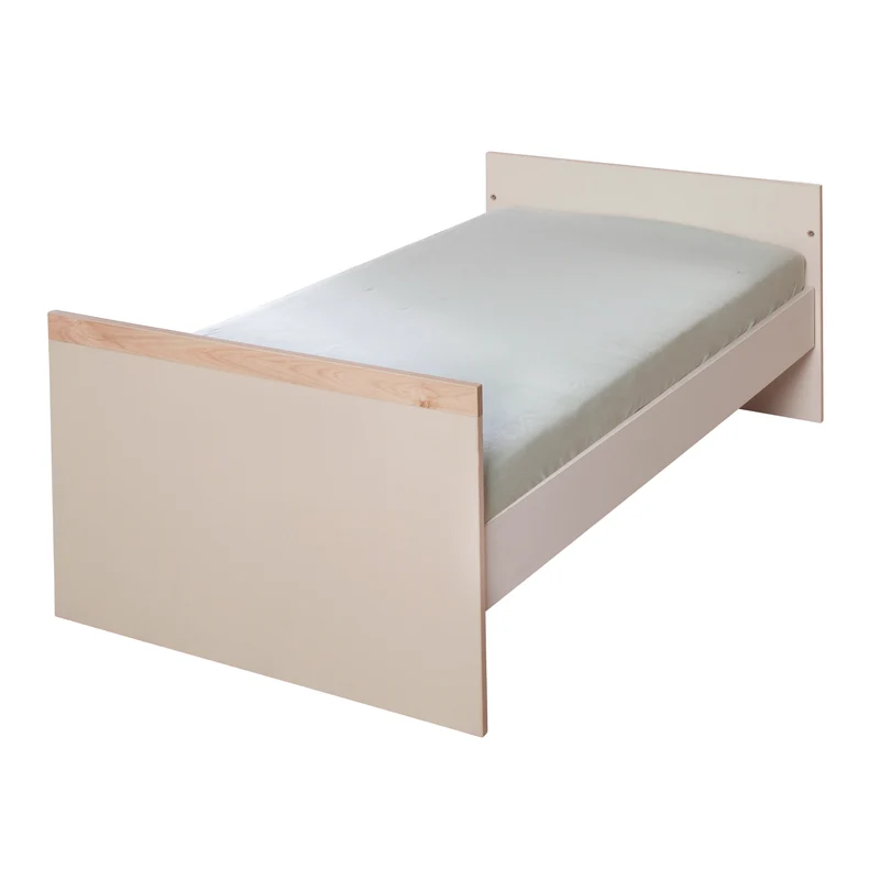 Babyzimmer 'Jil' 3-teilig - Gitterbett + Babykommode + Schrank - Cashmere / Chestnut