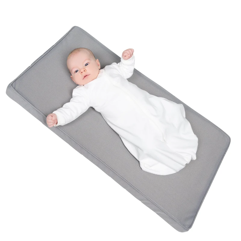 Wiegenmatratze "safe asleep®" – Air Balance Premiummesh, 40 x 90 x 5,5 cm, für optimales Schlafklima