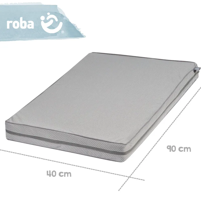 Wiegenmatratze "safe asleep®" – Air Balance Premiummesh, 40 x 90 x 5,5 cm, für optimales Schlafklima
