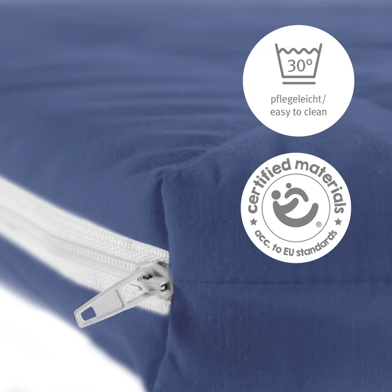 Reisebettmatratze – 60 x 120 cm, Klappmatratze als Babybett & inkl. Tragetasche