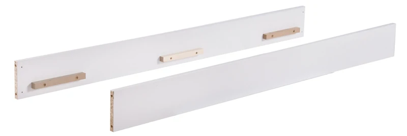 Zimmerset "Olaf" – inkl. Kombi-Bett 70 x 140 cm, Umbauseiten & Bettkasten, Luna Elm/weiß