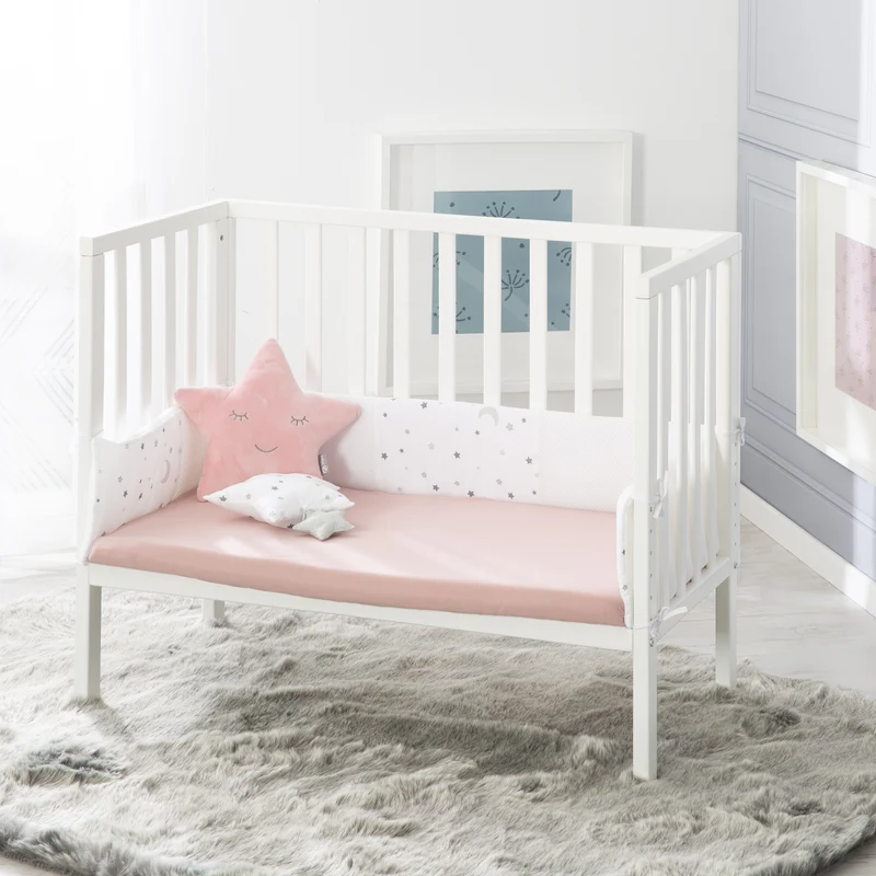 Spannbettlaken 'Lil Planet' - Single Jersey - Bio-Baumwolle - Rosa / Mauve