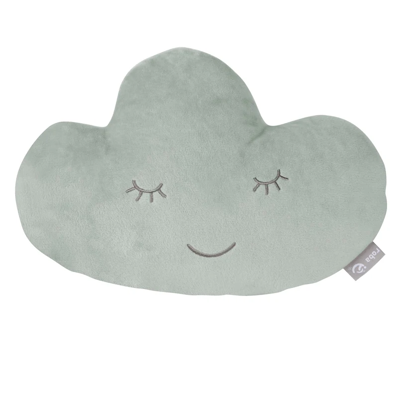Deko-/Kuschelkissen "roba Style" Wolke frosty green, flauschiges Dekokissen für Baby- & Kinderzimmer