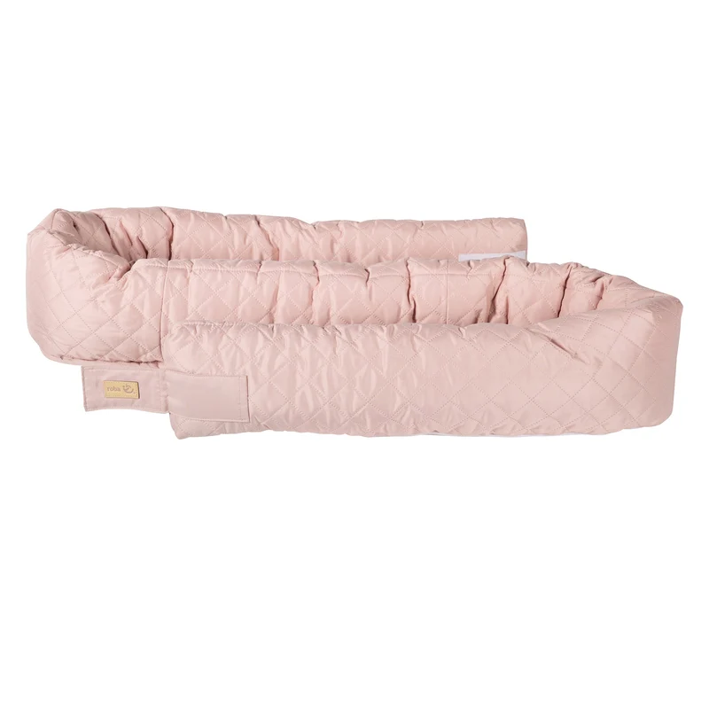 Babylounge "roba Style" – 3 in 1: Kuschelnest, rosa/mauve, Wickelauflage, Bettschlange