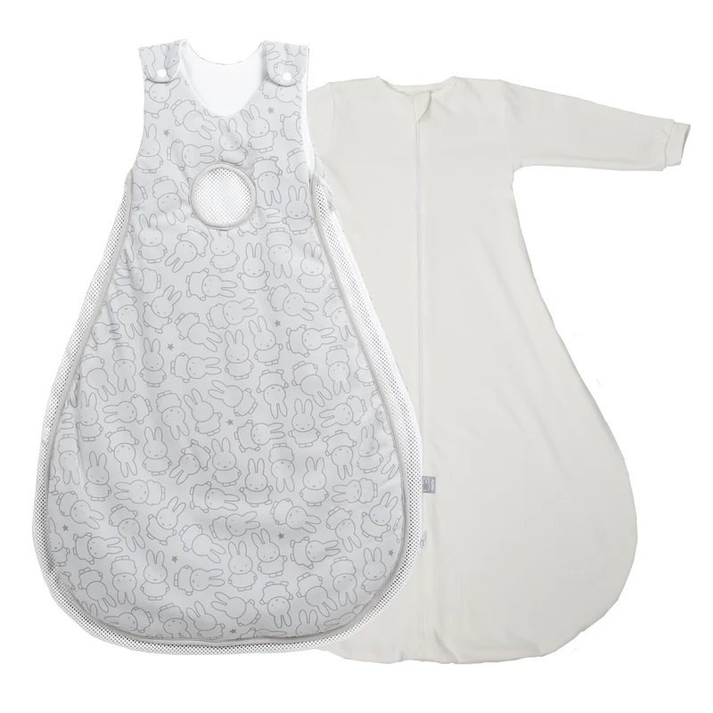 Schlafsack "safe asleep®" – Air PLUS & Strampelsack "miffy", 86/82 cm, Baumwolle