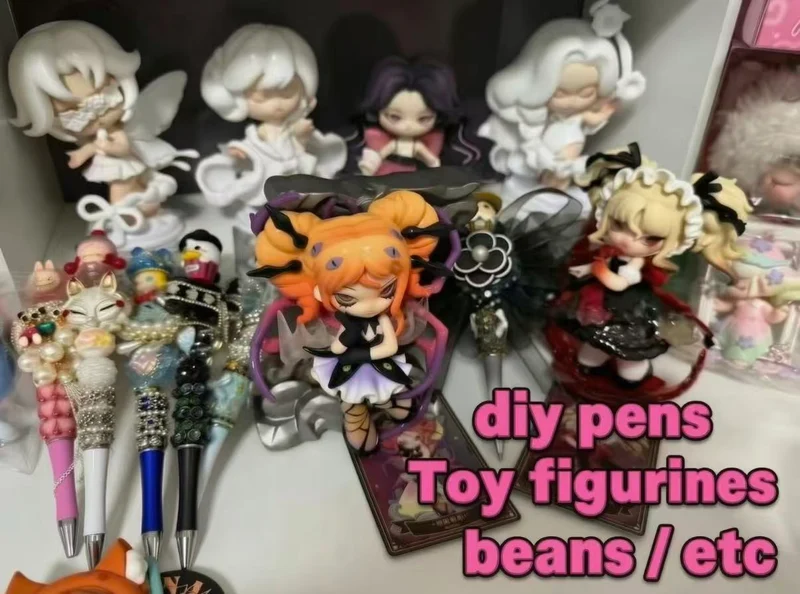 TK Live Items （DIY Pens,Toy Figurines,Beans etc)
