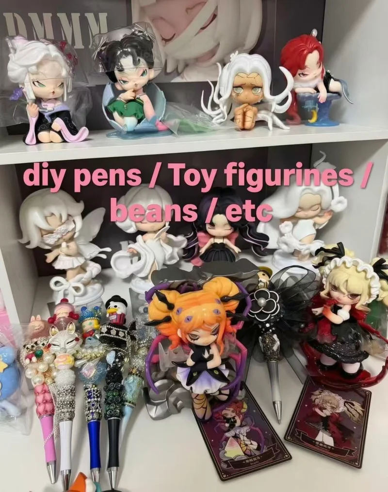 TK Live Items （DIY Pens,Toy Figurines,Beans etc)