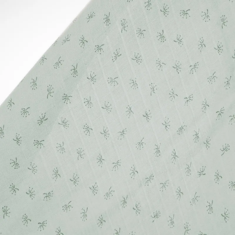 Organic 3er Windelset 'Lil Planet' frosty green, Musselin-Stoff, Bio-Baumwolle, GOTS, 80 x 80 cm