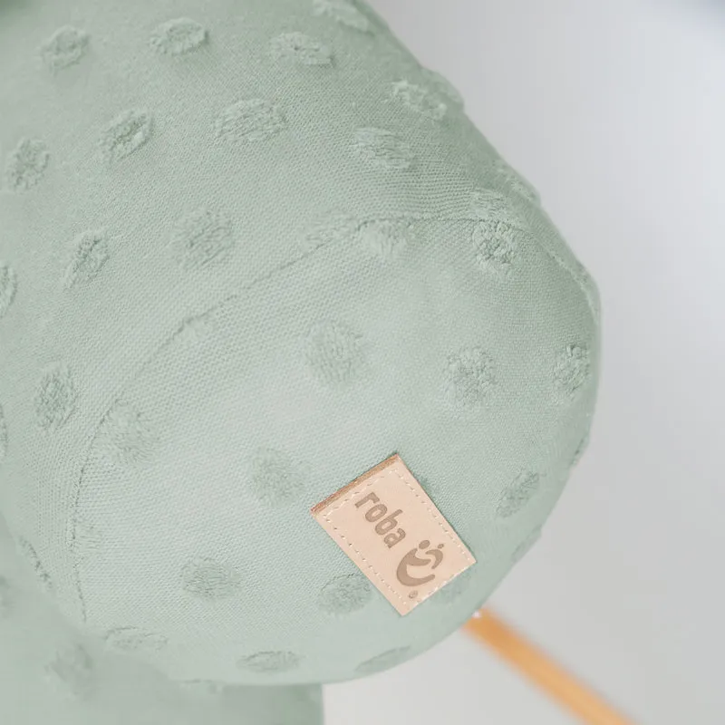 Organic Bettschlange 'Lil Planet' - Bio-Baumwolle - 170 cm lang, Ø 12 cm - Frosty Green