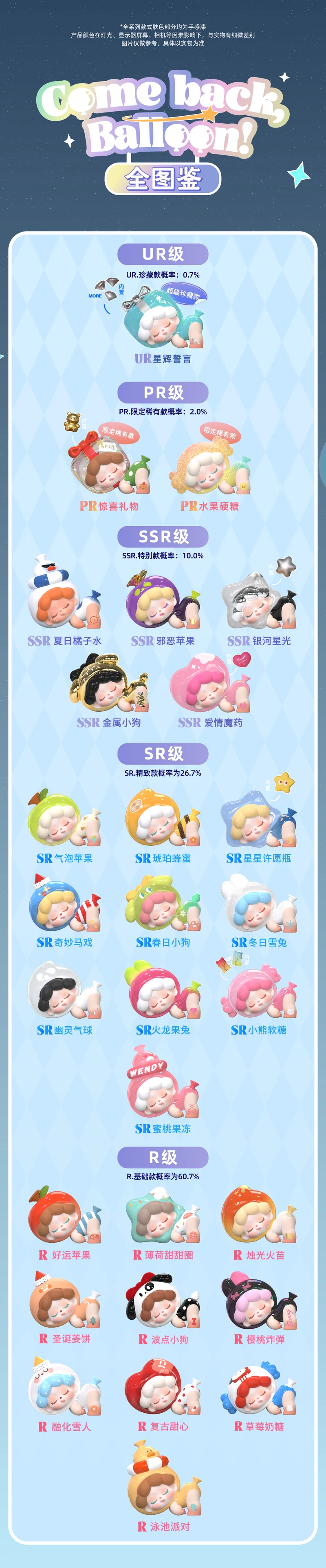 Wendy Come back Balloon(Whole box 12pcs)