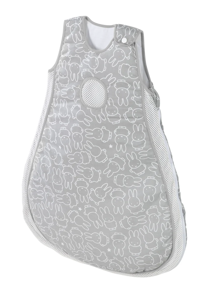 Schlafsack "safe asleep®" – Easy Air Babyschlafsack "miffy", 62/68 cm, Baumwolle