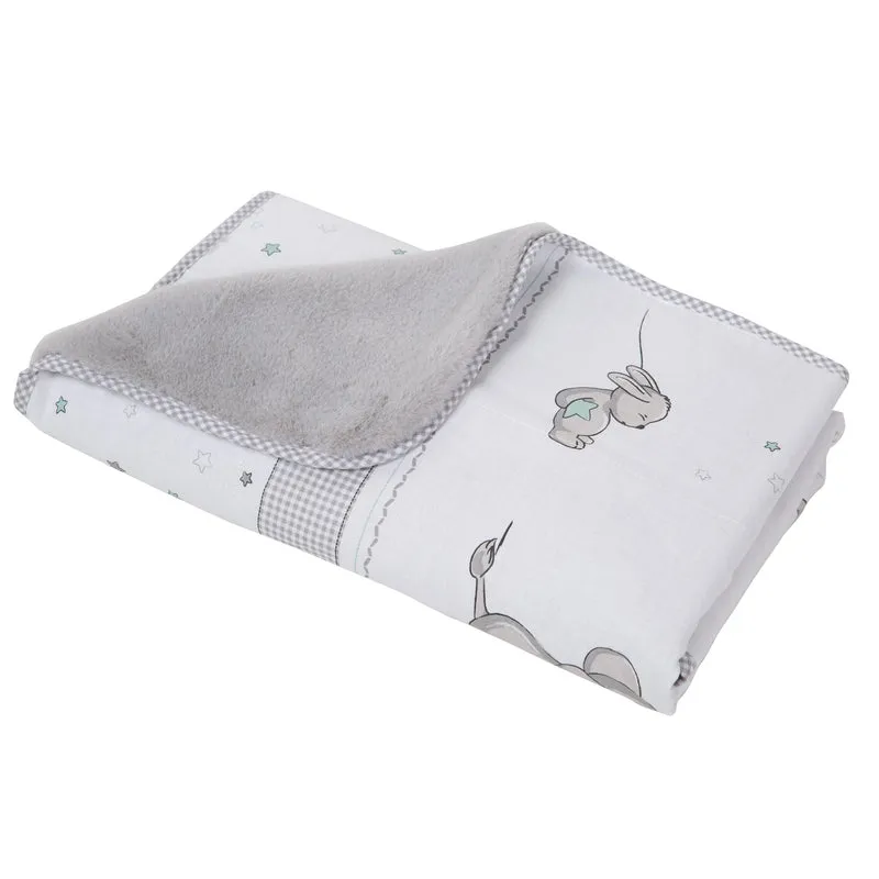 Kuscheldecke 'Sternenzauber' - Babydecke aus 100 % Baumwolle, Maße 80 x 80 cm