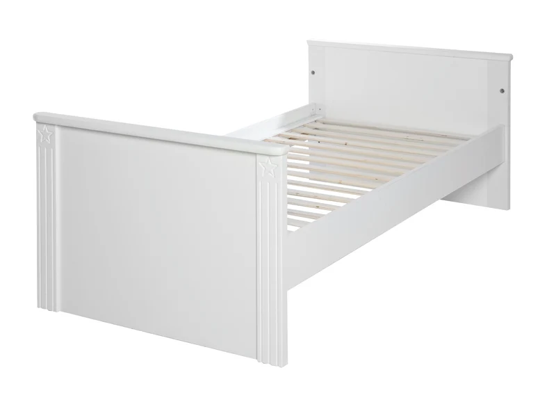 Kombi-Kinderbett "Maxi" – 70 x 140 cm, 3-fach höhenverstellbar, umbaubar zum Juniorbett