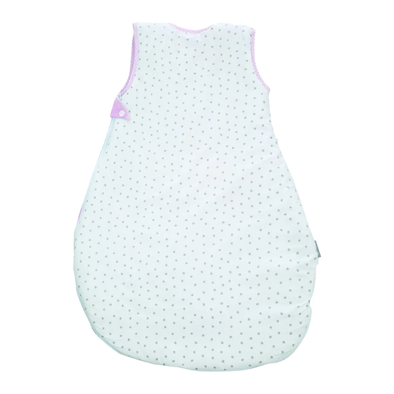 Schlafsack "Kleine Wolke rosa" – 70 cm, ganzjahres Babyschlafsack, atmungsaktive Baumwolle