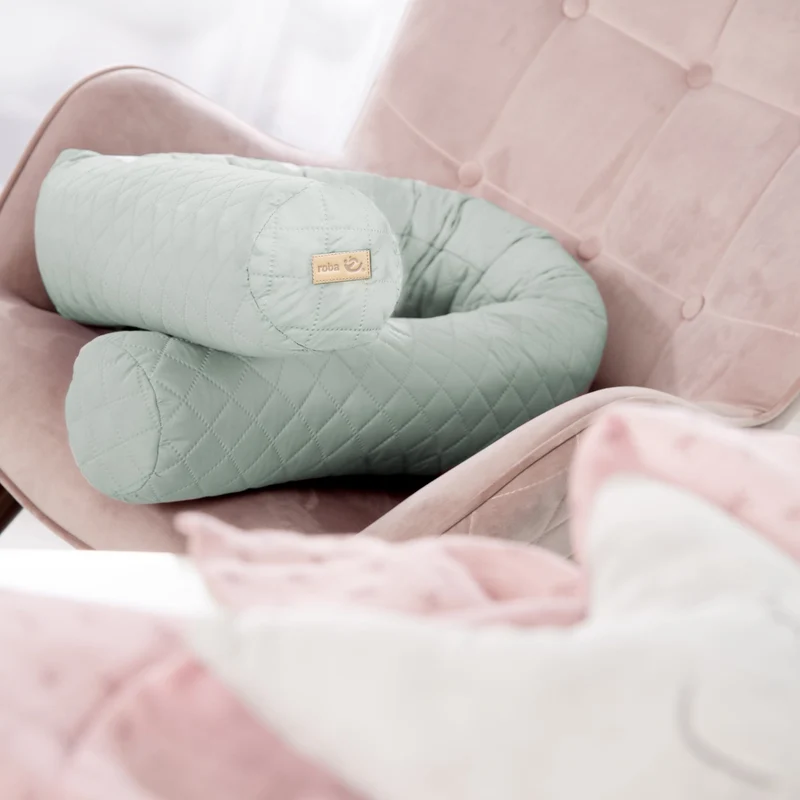 Bettschlange "roba Style" – 3 in 1: Baby-Bettumrandung, frosty green, 170 cm
