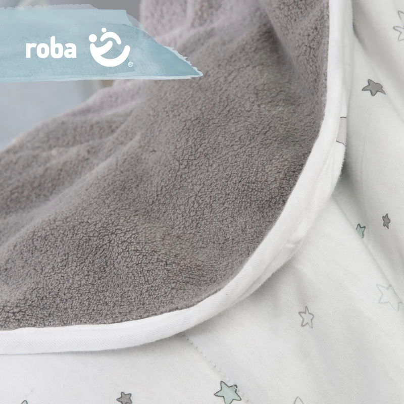 Bundle "Sternenzauber" – enthält 2-seitig genähte Jerseydecke & Babylounge mit Sternenmuster