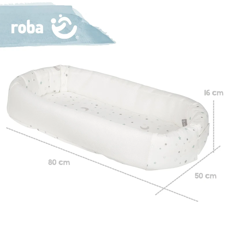 Bundle "Sternenzauber" – enthält 2-seitig genähte Jerseydecke & Babylounge mit Sternenmuster