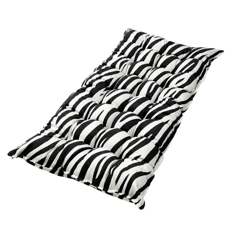 Gestepptes Bodenkissen Zebra, in 3 Größen wählbar