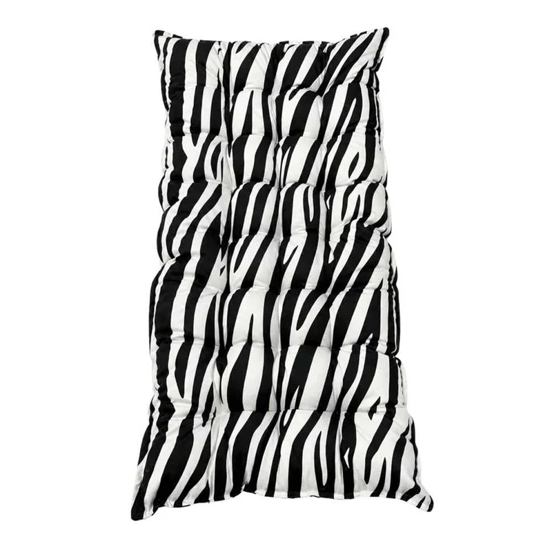 Gestepptes Bodenkissen Zebra, in 3 Größen wählbar