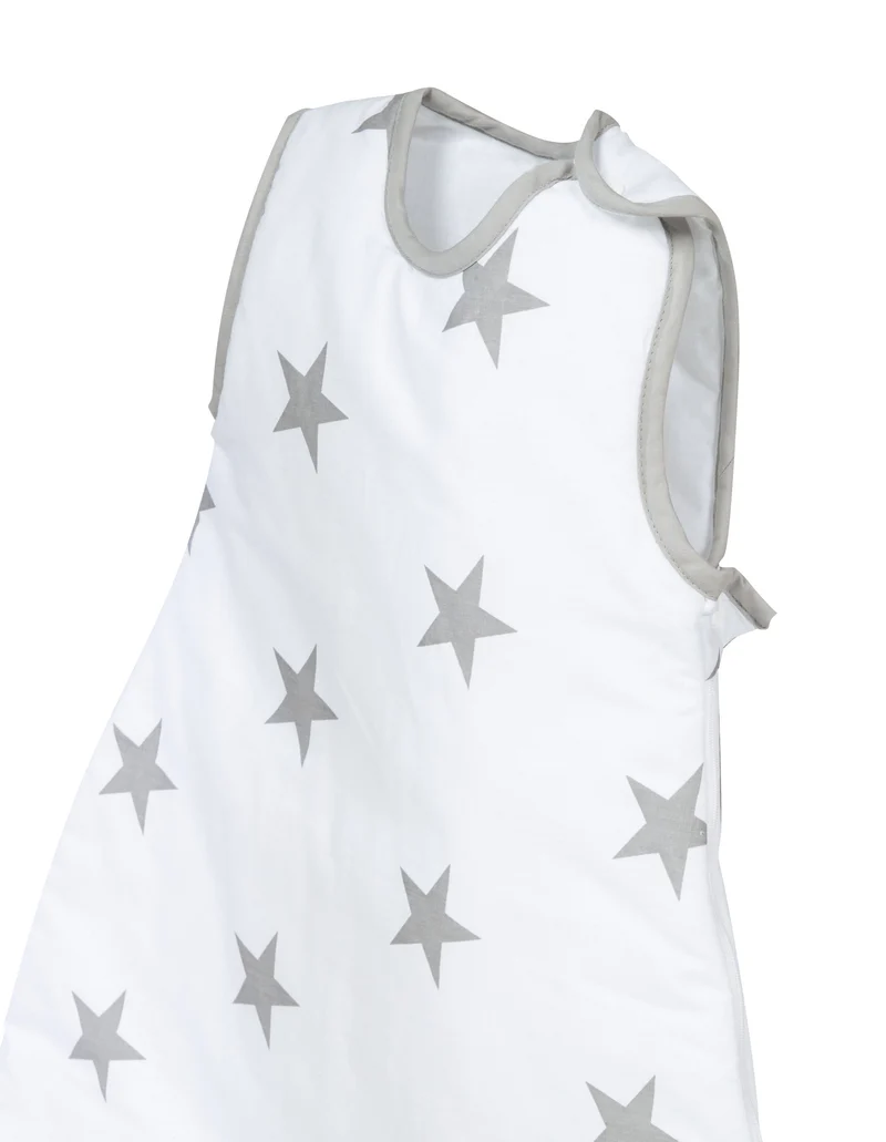 Schlafsack "Little Stars" – 110 cm, ganzjährig, atmungsaktive Baumwolle, unisex
