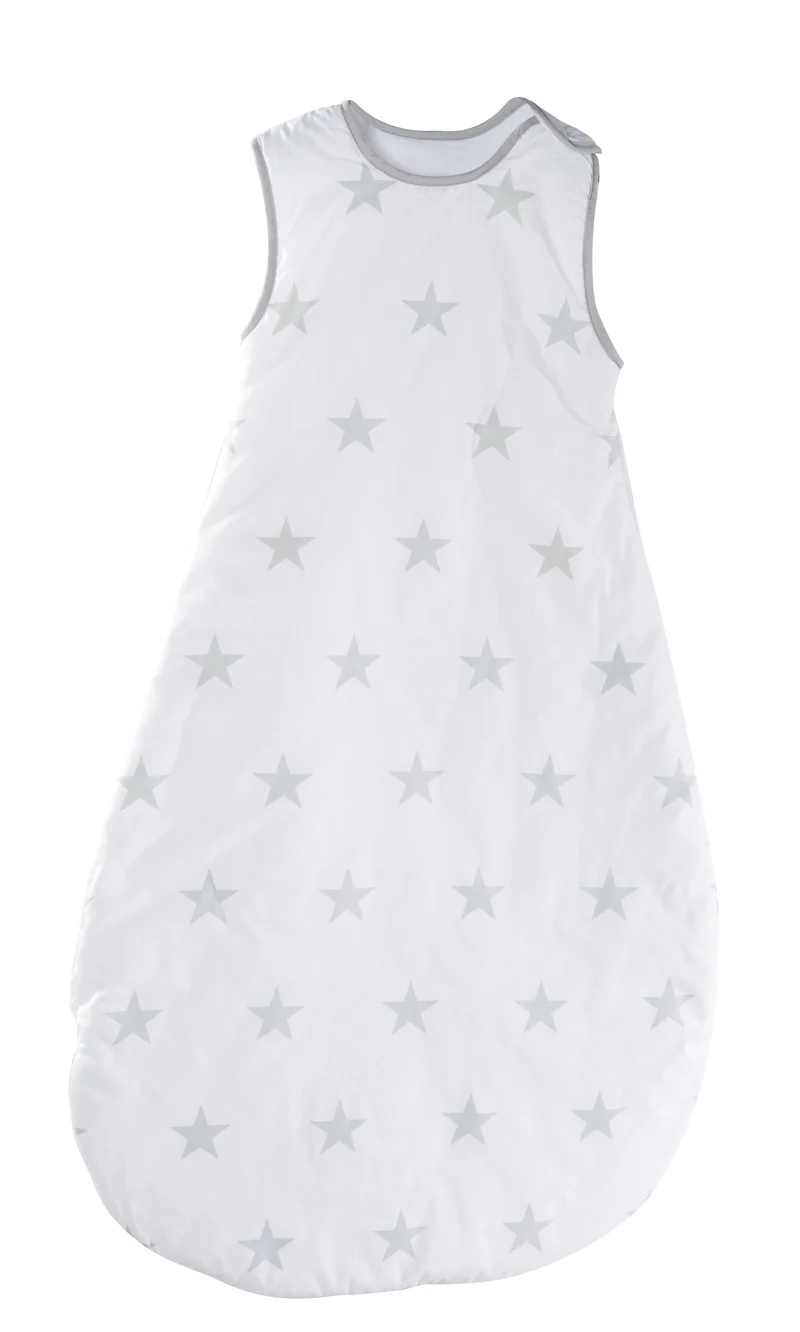 Schlafsack "Little Stars" – 110 cm, ganzjährig, atmungsaktive Baumwolle, unisex