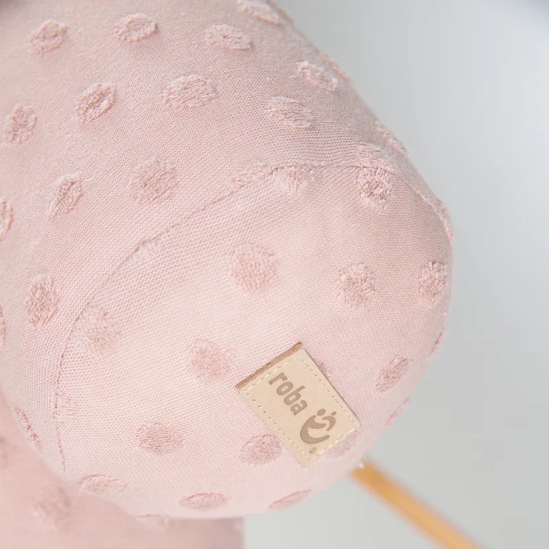 Organic Bettschlange 'Lil Planet' - Bio-Baumwolle - 170 cm lang, Ø 12 cm - Rosa