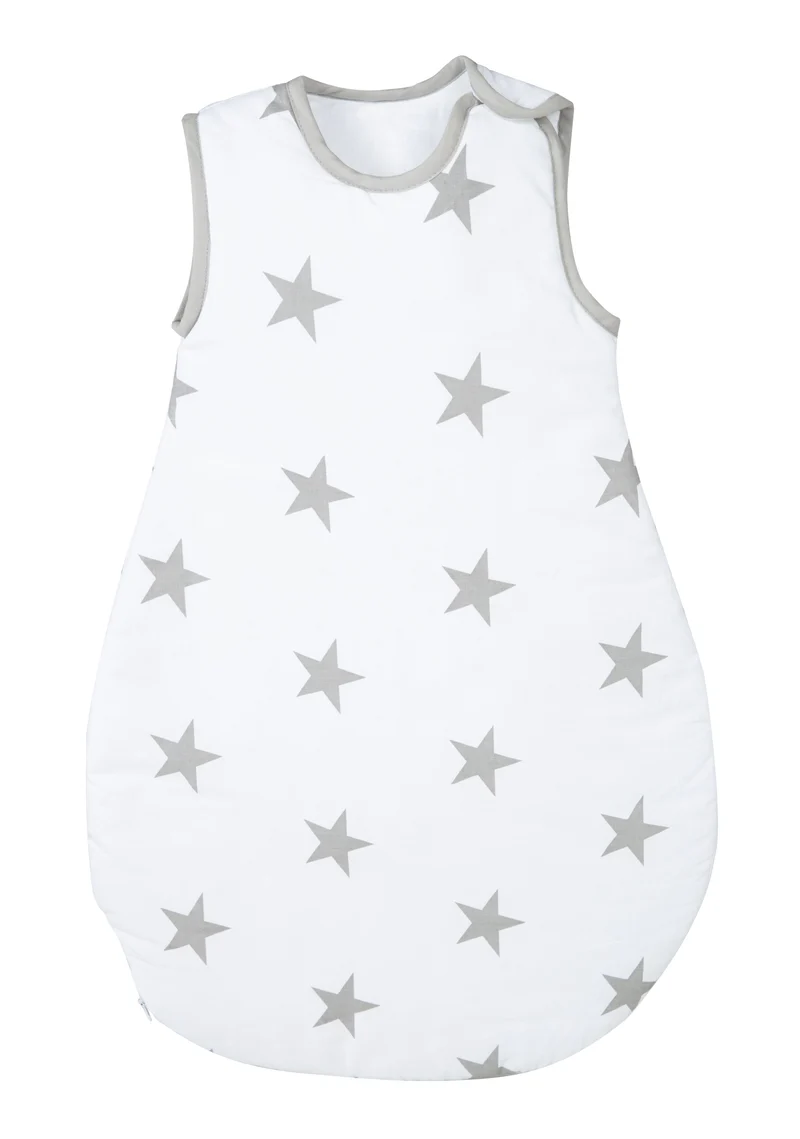 Schlafsack "Little Stars" – 70 cm, ganzjähriger Babyschlafsack, atmungsaktive Baumwolle, unisex