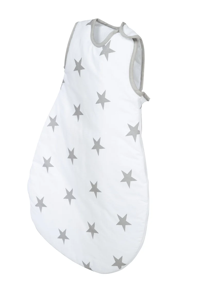 Schlafsack "Little Stars" – 70 cm, ganzjähriger Babyschlafsack, atmungsaktive Baumwolle, unisex