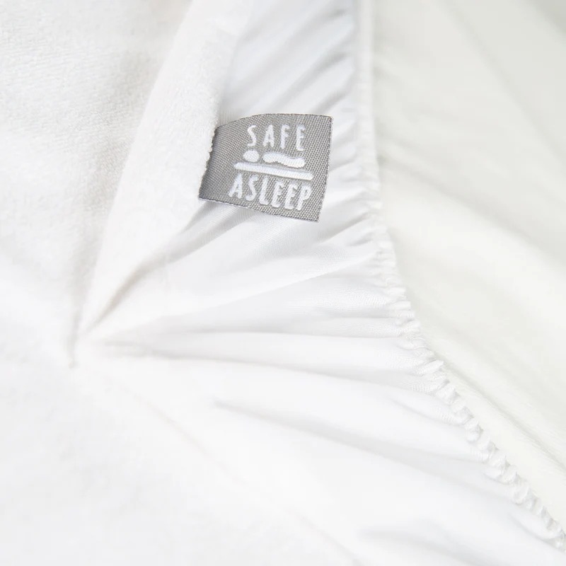 Matratzenschoner "safe asleep®" – mit Feuchtigkeitsschutz für Matratzen 90 x 200 cm bis 100 x 200 cm, weiß