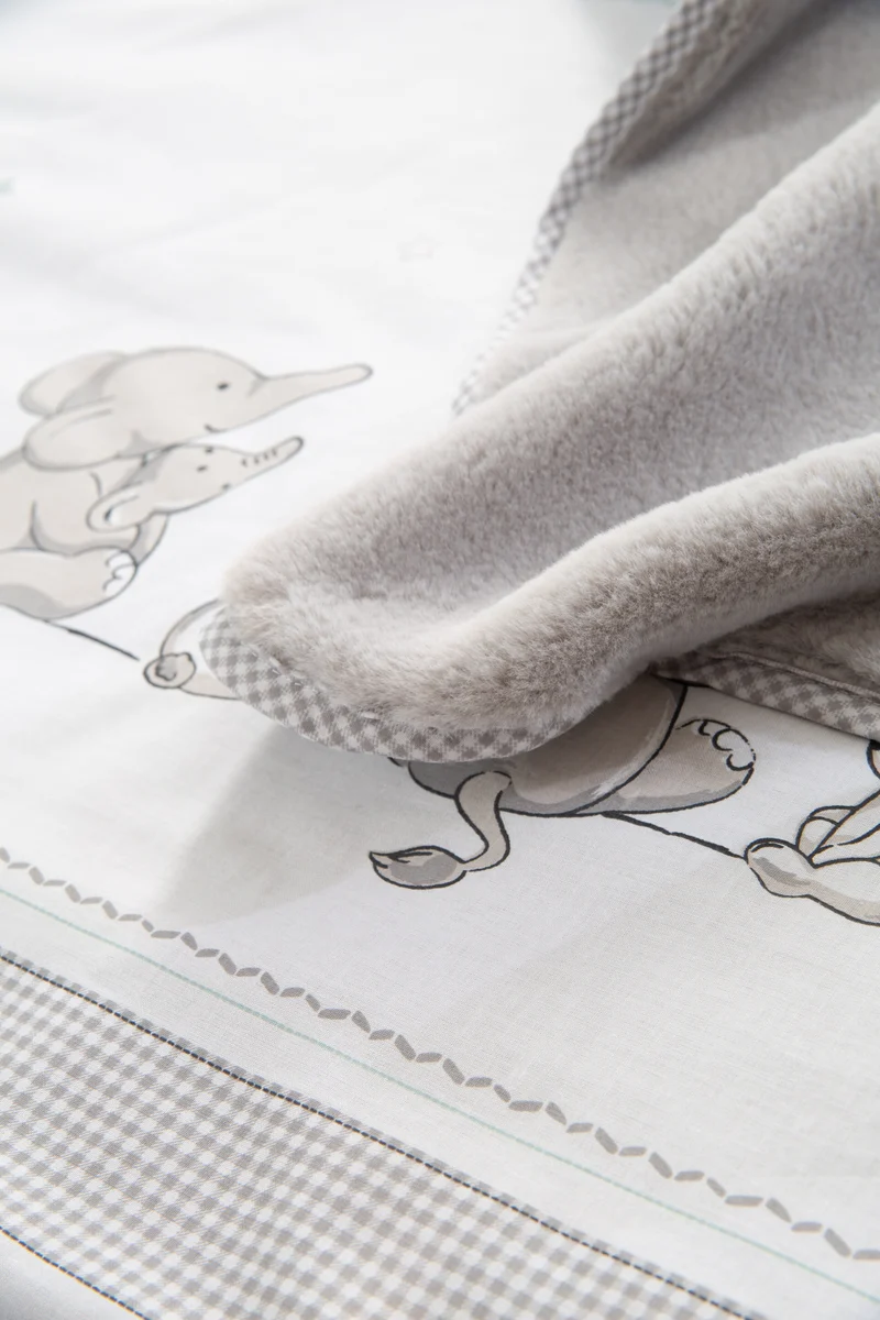 Baby-/Kuscheldecke "Sternenzauber" – Babydecke aus Baumwolle, Maße 80 x 80 cm