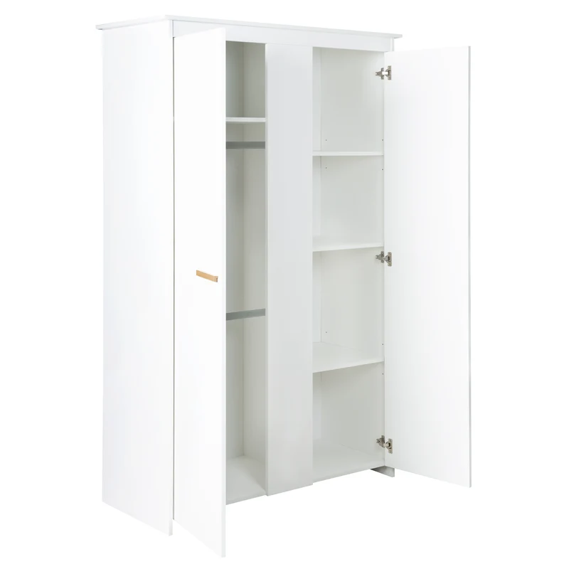 Zimmerset 'Anton' inkl. Kinderbett 70x140, Wickelkommode 2-türig, Kleiderschrank 2,5-türig