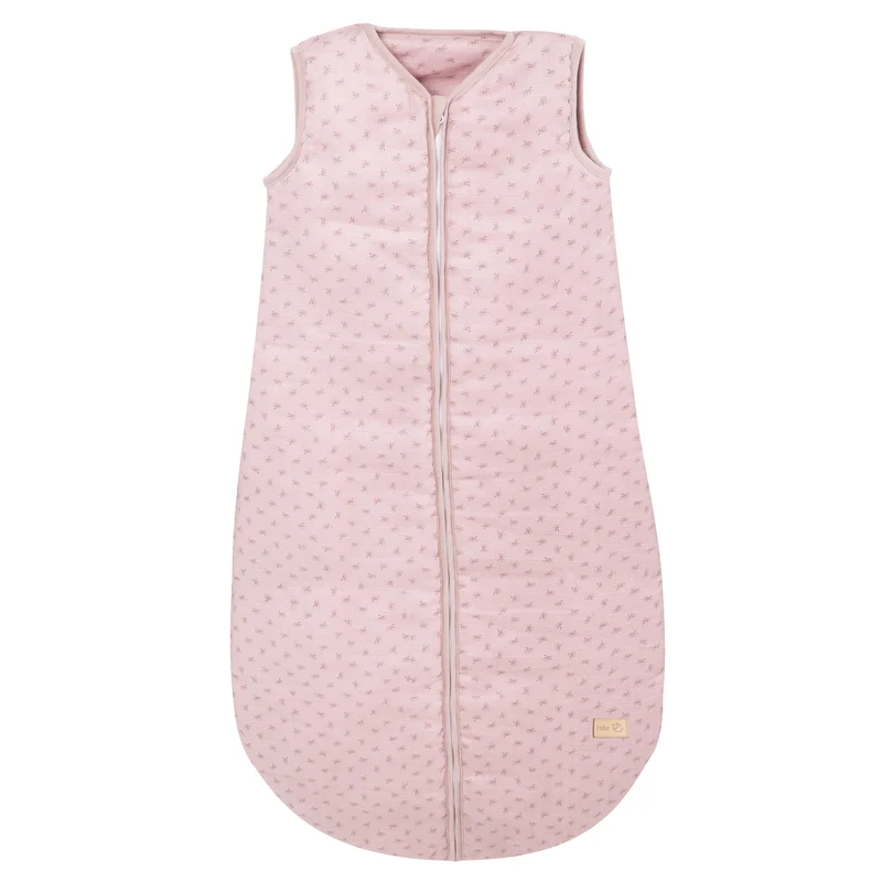 Schlafsack "Lil Planet" – rosa, 110 cm, Musselin, 100 % Bio-Baumwolle, GOTS