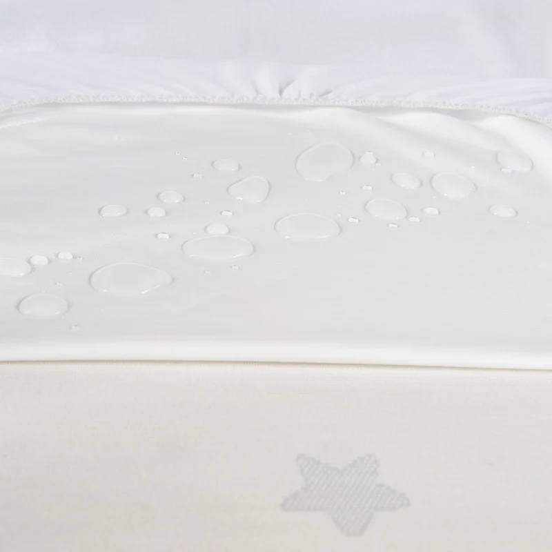 Matratzenschoner "safe asleep®" – mit Feuchtigkeitsschutz für Matratzen 140 x 70 cm & 120 x 60 cm, weiß