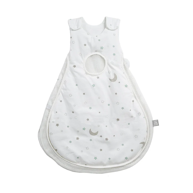Schlafsack "safe asleep®" – Air PLUS & Strampelsack "Sternenzauber", 62/68 cm, Baumwolle