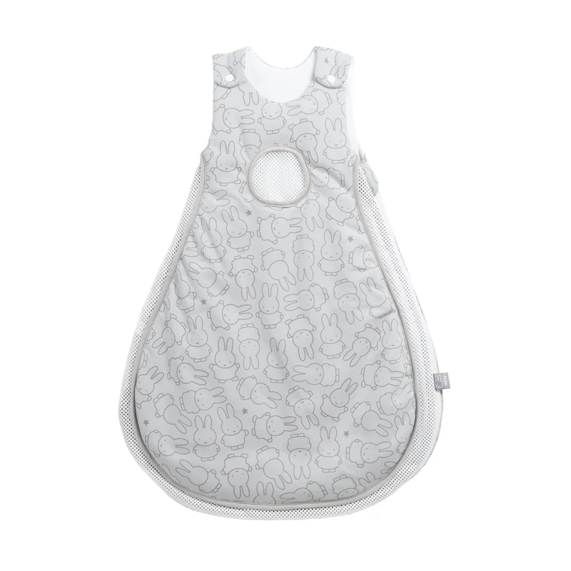 Schlafsack "safe asleep®" – Air Babyschlafsack "miffy", 62/68 cm, aus Baumwolle-Jersey