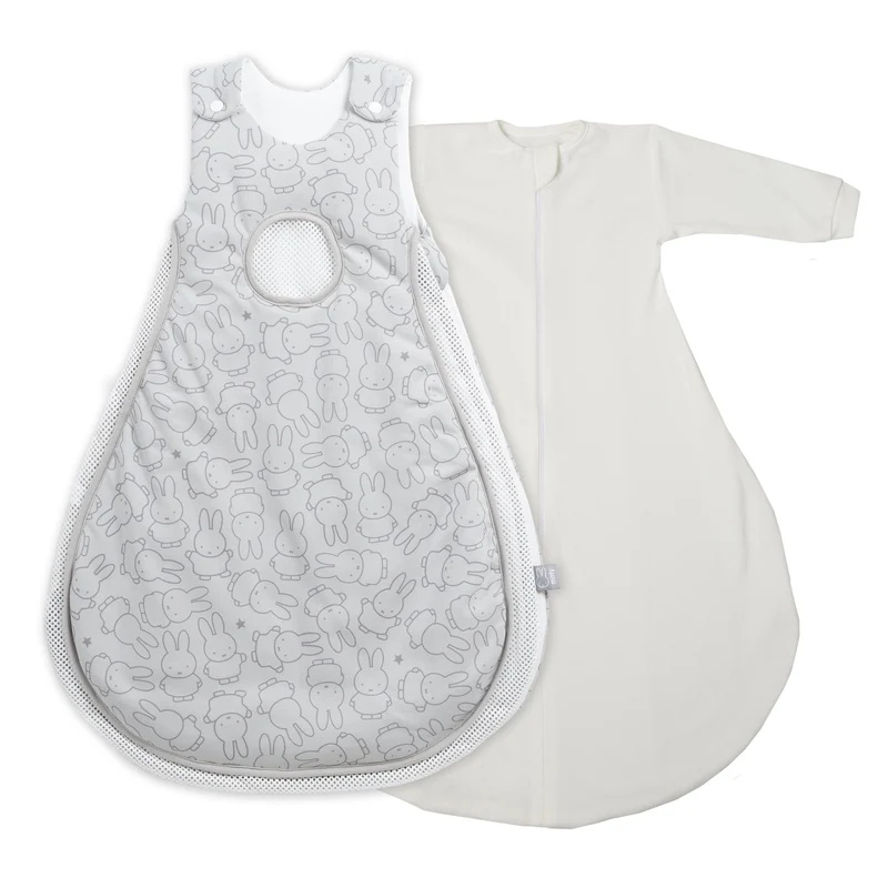 Schlafsack "safe asleep®" – Air PLUS & Strampelsack "miffy", 62/68 cm, Baumwolle