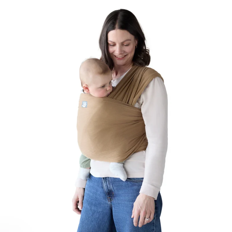 Babywikkeldoek van biologisch katoen - ribfluweel