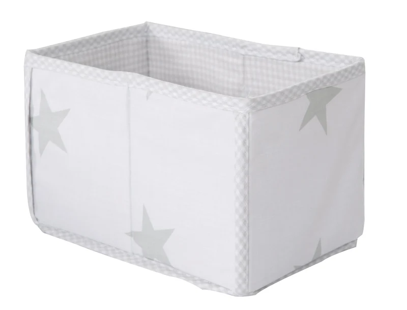 Pflegeorganizer-Set "Little Stars" – 3-teilig 2 Boxen für Windeln & Wickelzubehör, 1 Dekobox