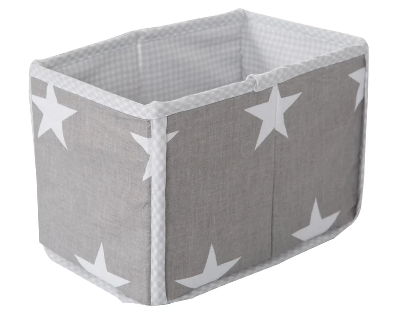 Pflegeorganizer-Set "Little Stars" – 3-teilig 2 Boxen für Windeln & Wickelzubehör, 1 Dekobox