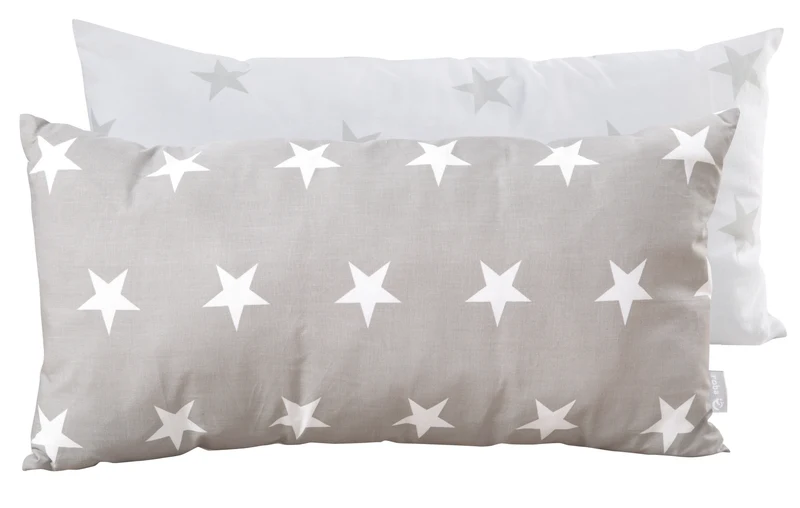 Dekokissen "Little Stars" – 30 x 60 cm, Deko für Baby- & Kinderzimmer, Baumwolle