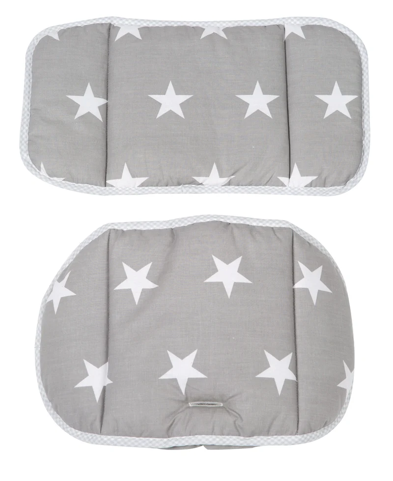 Sitzverkleinerer "Little Stars" – 2-teilige Hochstuhleinlage/ Sitzkissen für Treppenhochstühle