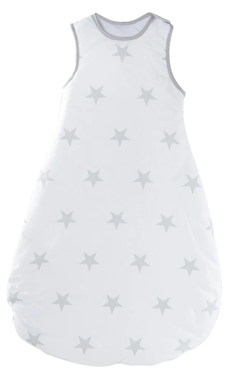 Schlafsack "Little Stars" – 90 cm, ganzjähriger Babyschlafsack, atmungsaktive Baumwolle, unisex