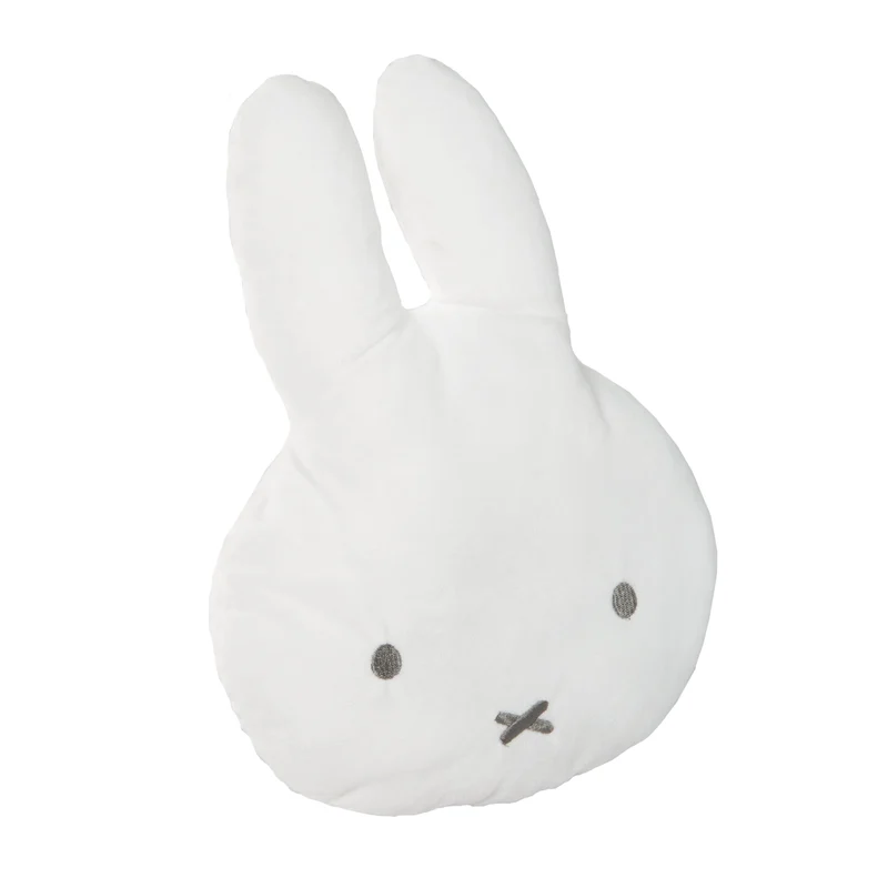 Dekokissen "miffy®" – für Baby-/ Kinderzimmer, Kuschelkissen aus weichem Coral-Fleece