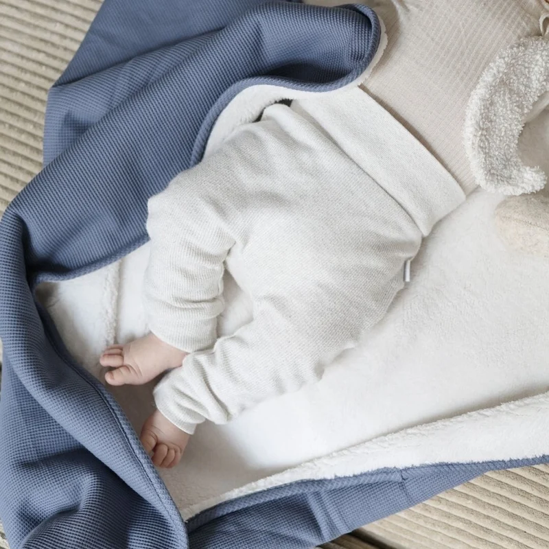 Kuscheldecke | Essential Blau
