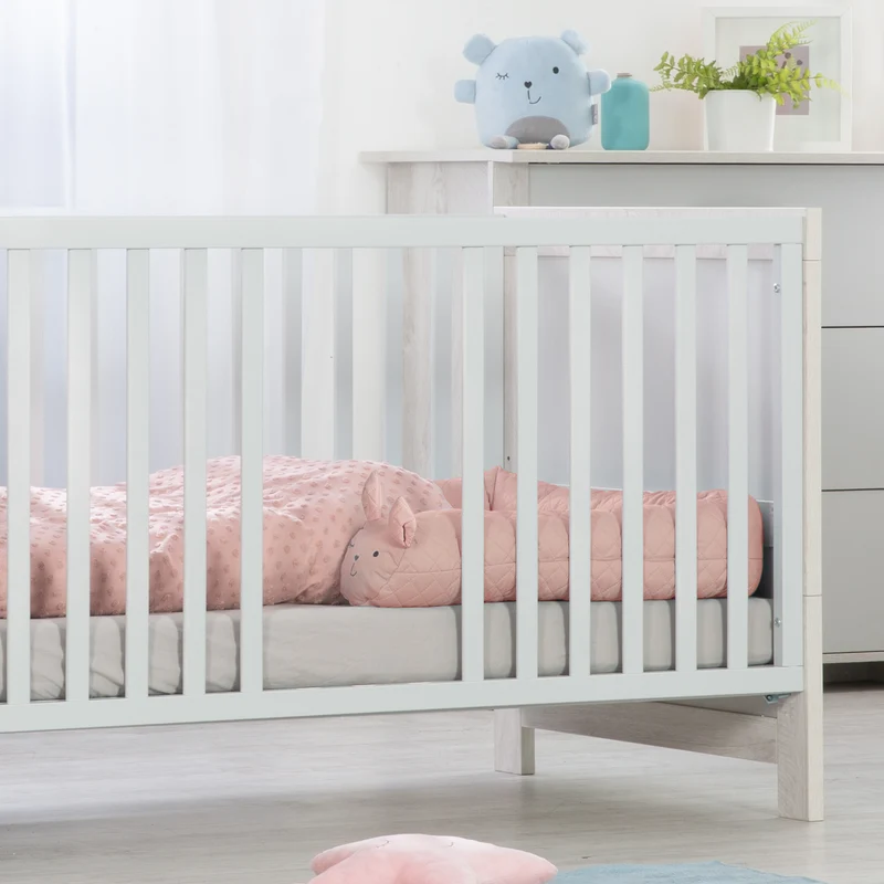 Bettschlange 'roba Style', Baby-Bettumrandung mit Hasengesicht 'Lily', rosa, 170 cm