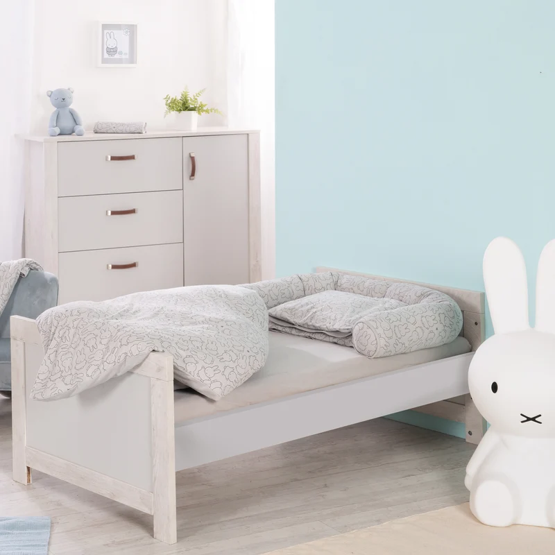 Bettschlange 'miffy®', als Stillkissen geeignet, aus 100 % Baumwolljersey, Länge 170 cm