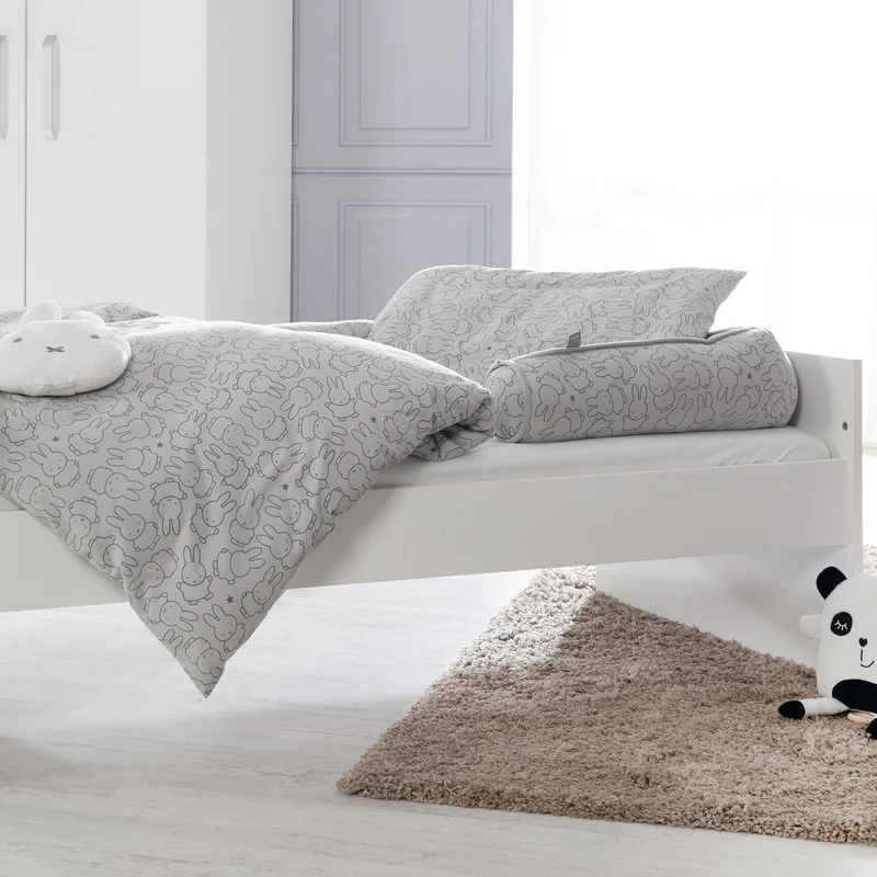Bettschlange 'miffy®', als Stillkissen geeignet, aus 100 % Baumwolljersey, Länge 170 cm