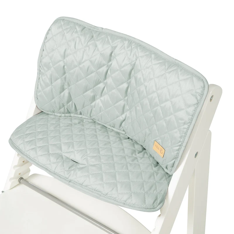 Sitzverkleinerer, Hochstuhleinlage 'style' frosty green, 2-tlg., Sitzkissen für Treppenhochstühle
